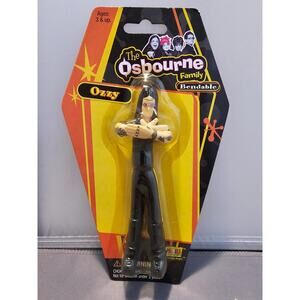 2002 The Osbourne Family Bendable Ozzy #28600 - Joks Fun4All - Factory Sealed